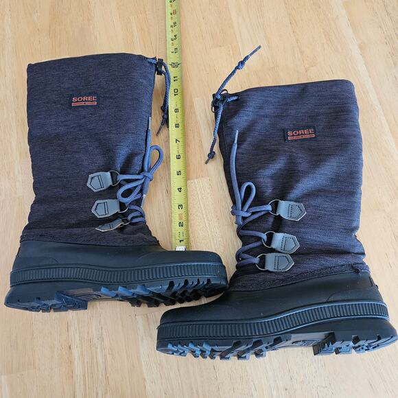 Sorel Kaufman Canada Boots Vintage Felt Lined Waterproof  Sz 8 - Picture 8 of 13